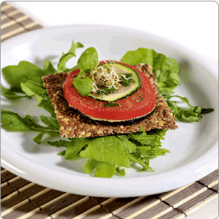 Sedona Kräcker mit Gemüse